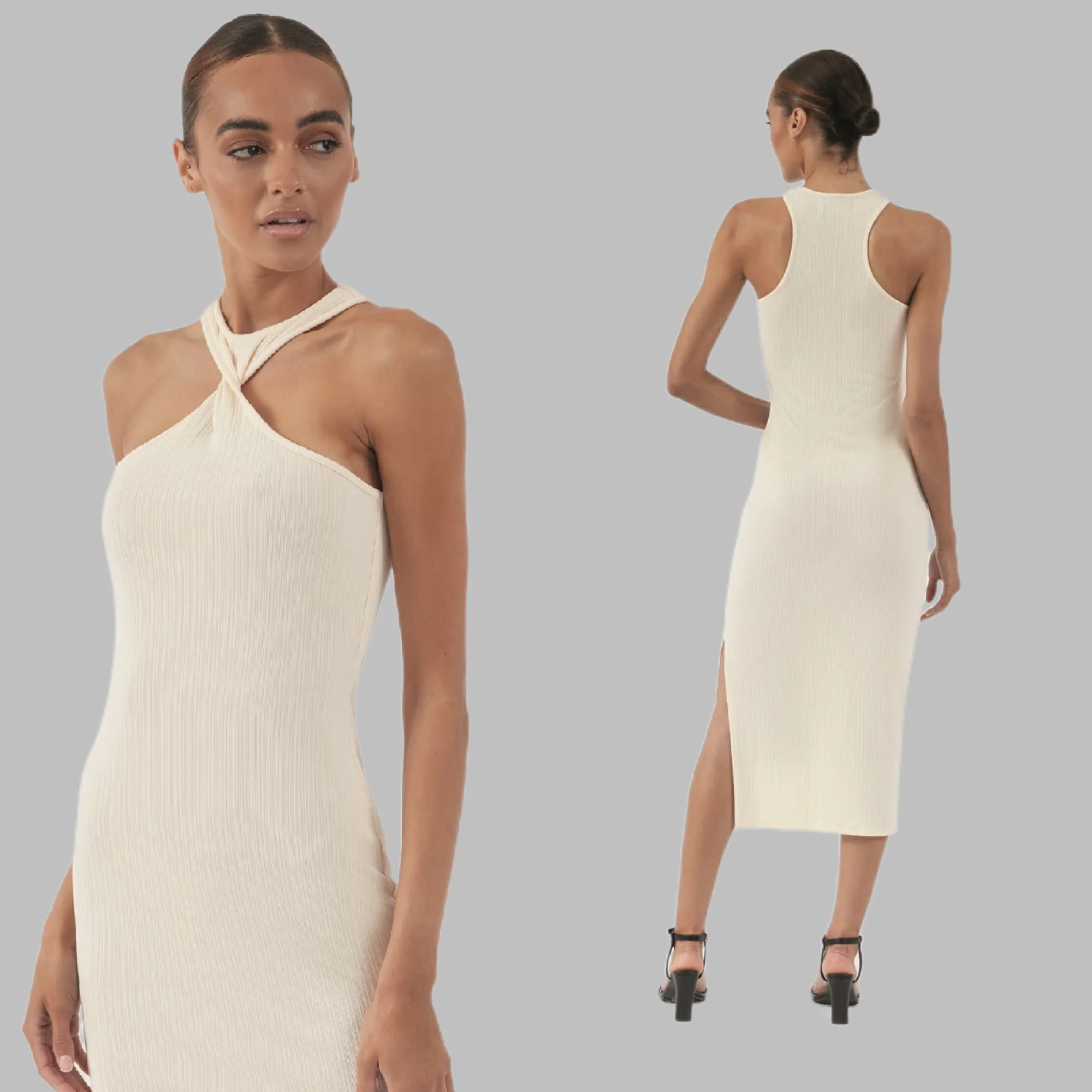 4th & RECKLESS Womens Jose Dress Cream - Image 3