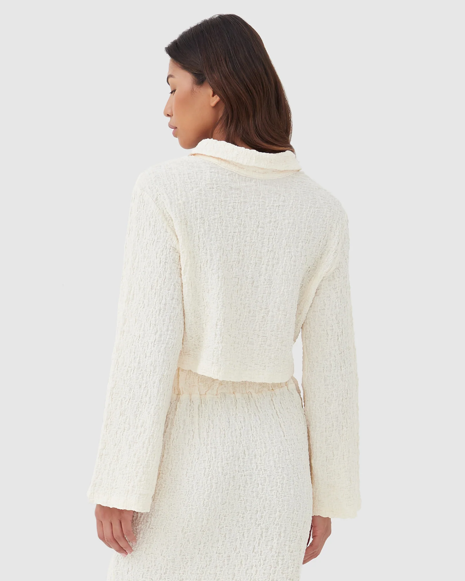 4th & RECKLESS Womens Verena Shirt Cream - Image 5
