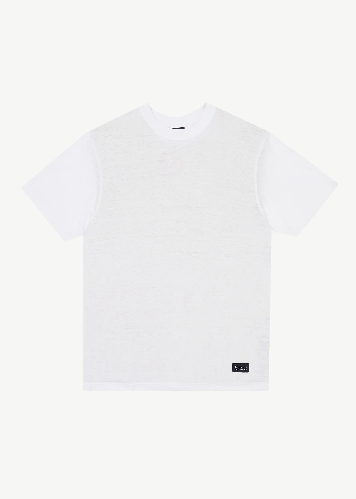 AFENDS Mens Classic Retro Tee in White - Image 7
