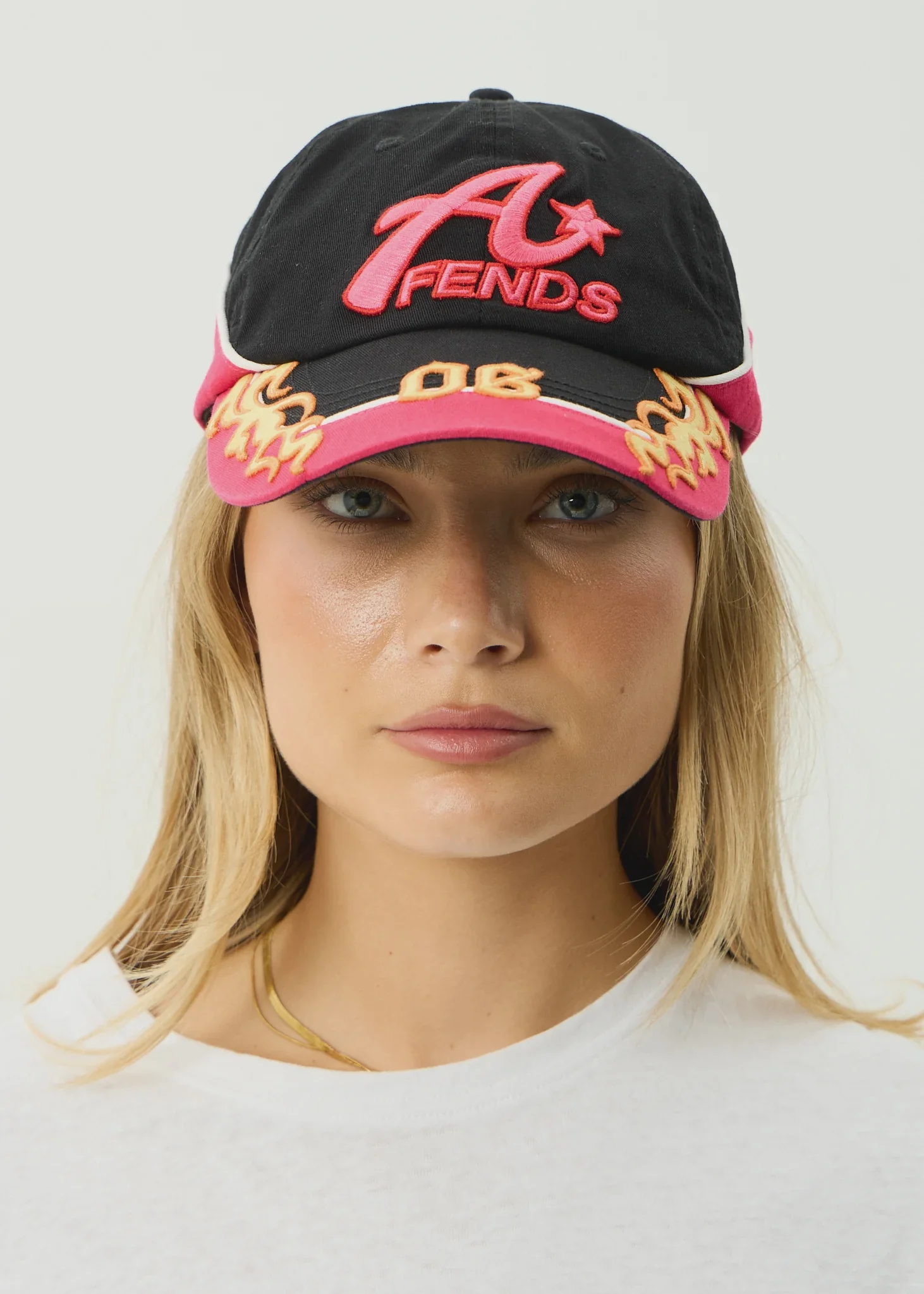 AFENDS Rocked - Derby - Panelled Cap - Black