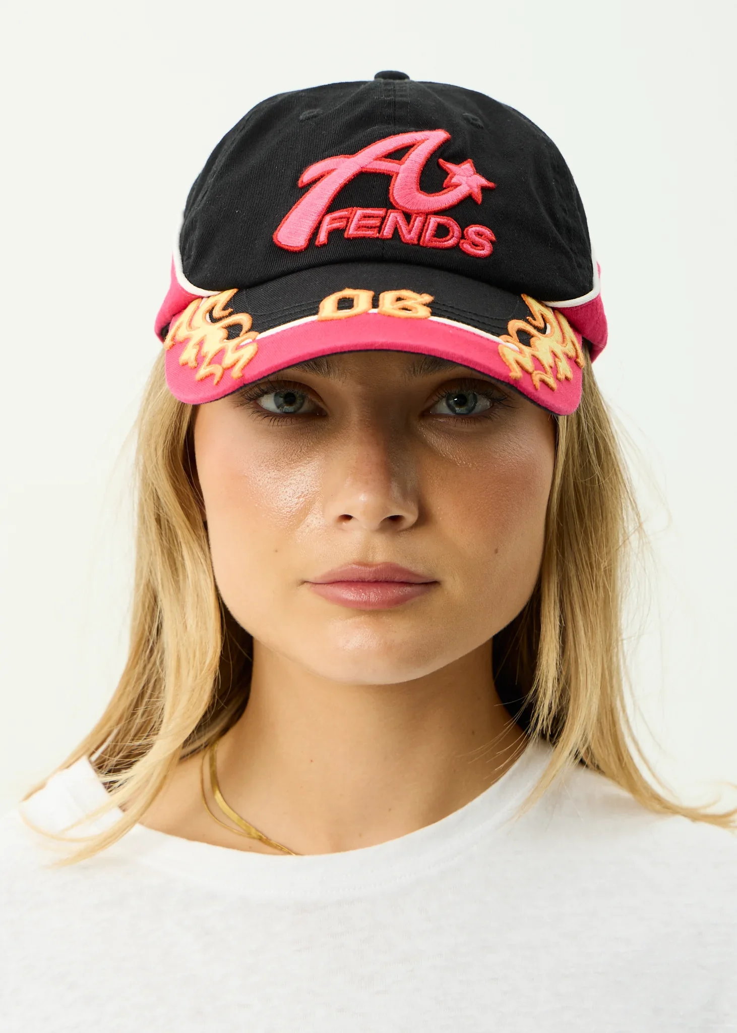 AFENDS Rocked - Derby - Panelled Cap - Black - Image 3