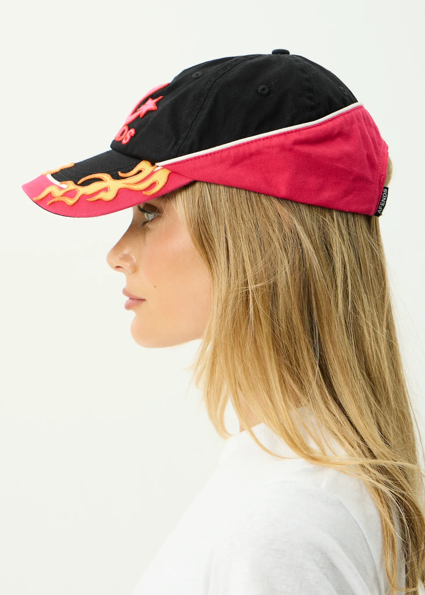 AFENDS Rocked - Derby - Panelled Cap - Black - Image 5