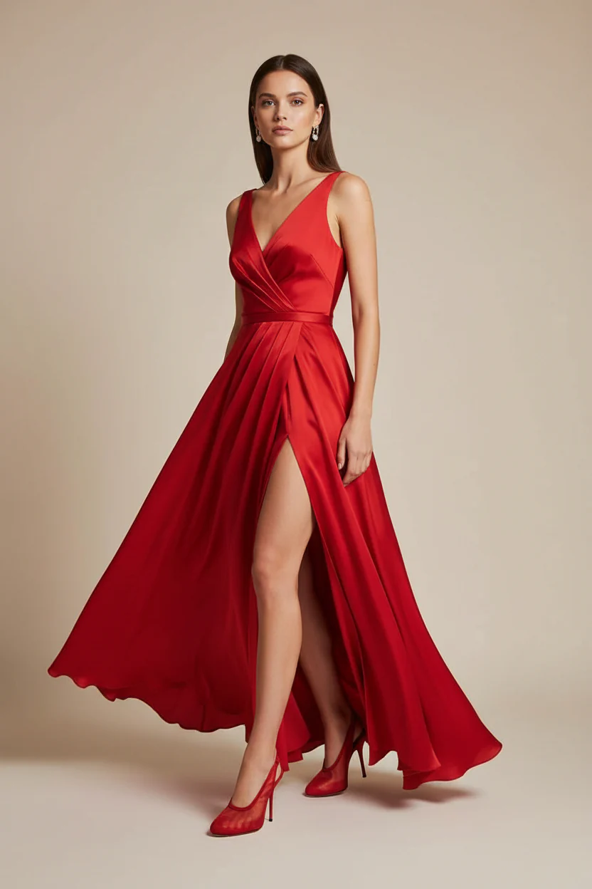ALIAS MAE Womens Abela Heels in Scarlet Mesh - Image 7