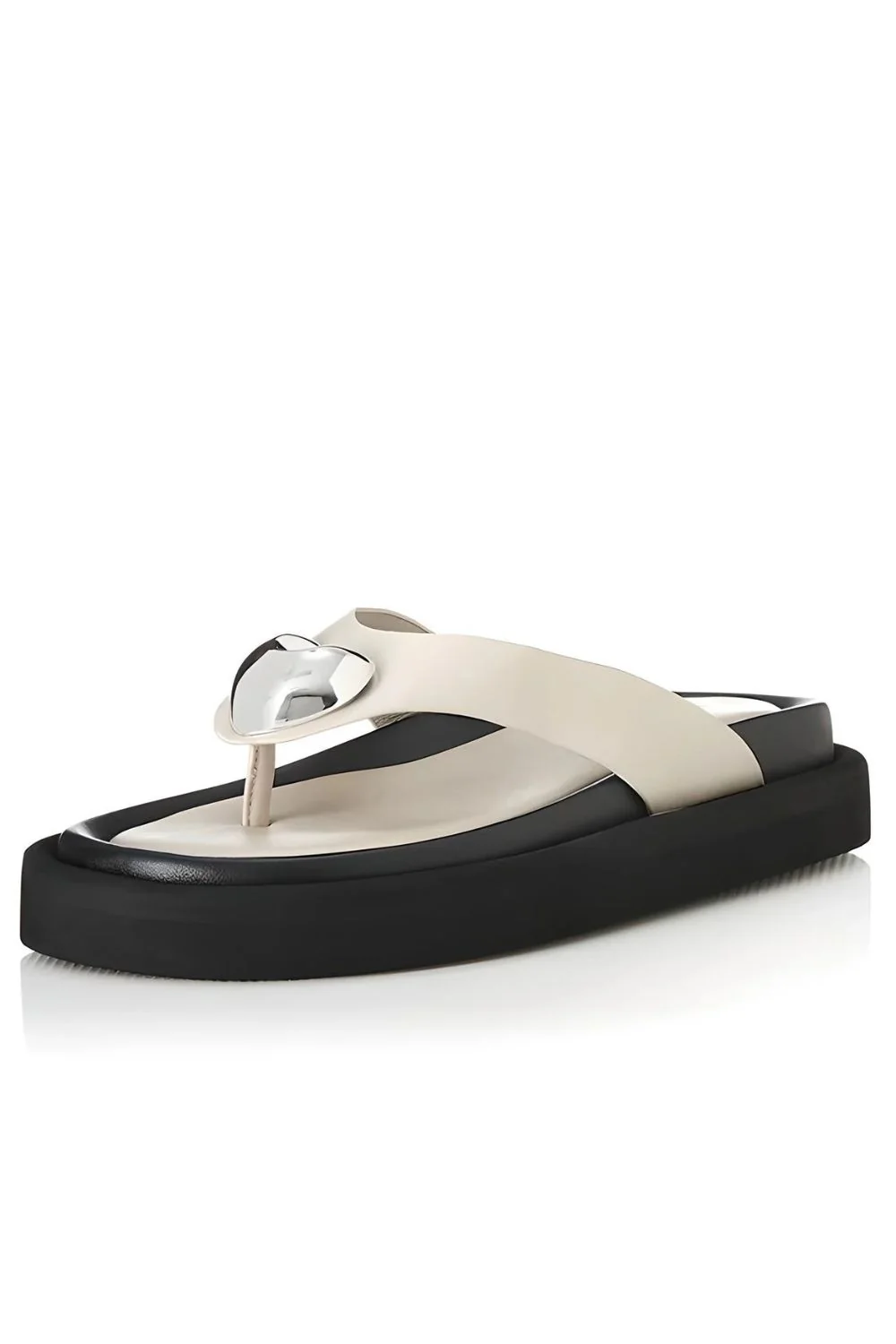 ALIAS MAE Womens Ana Leather Sandals - Bone