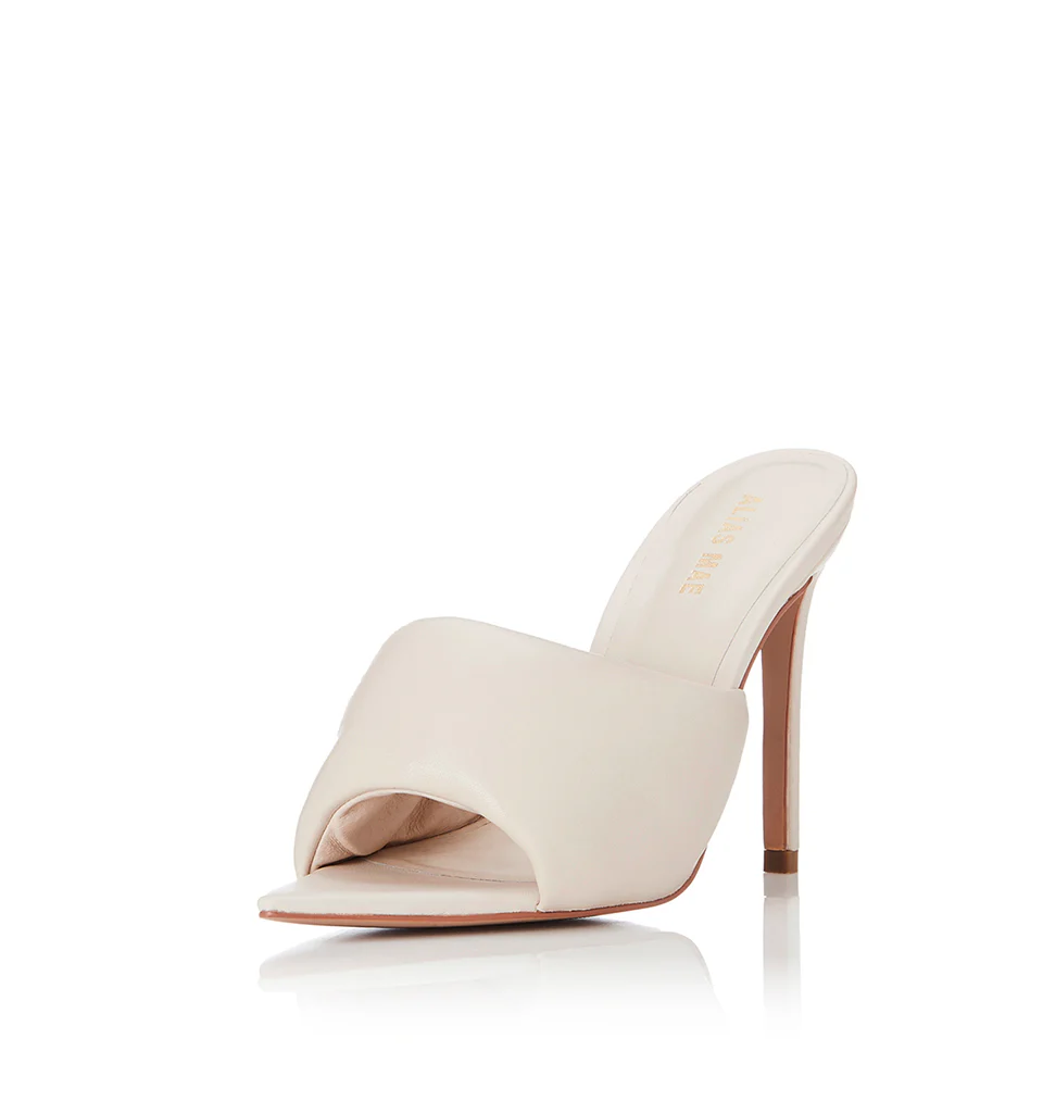 ALIAS MAE Womens Dulce Heels -Bone Leather - Image 5