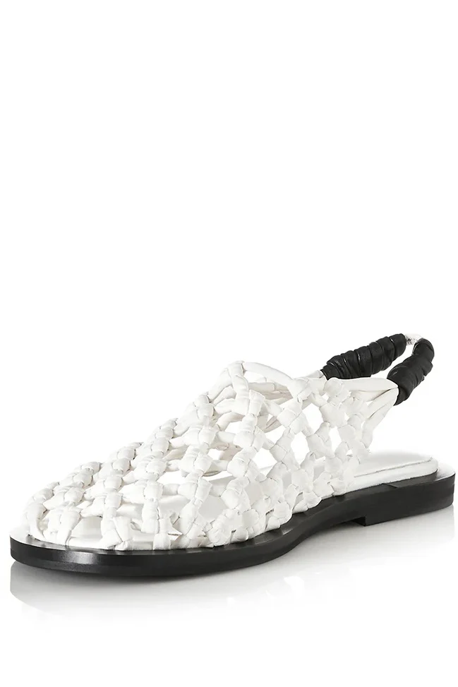 ALIAS MAE Womens Elki Sandal in Ivory
