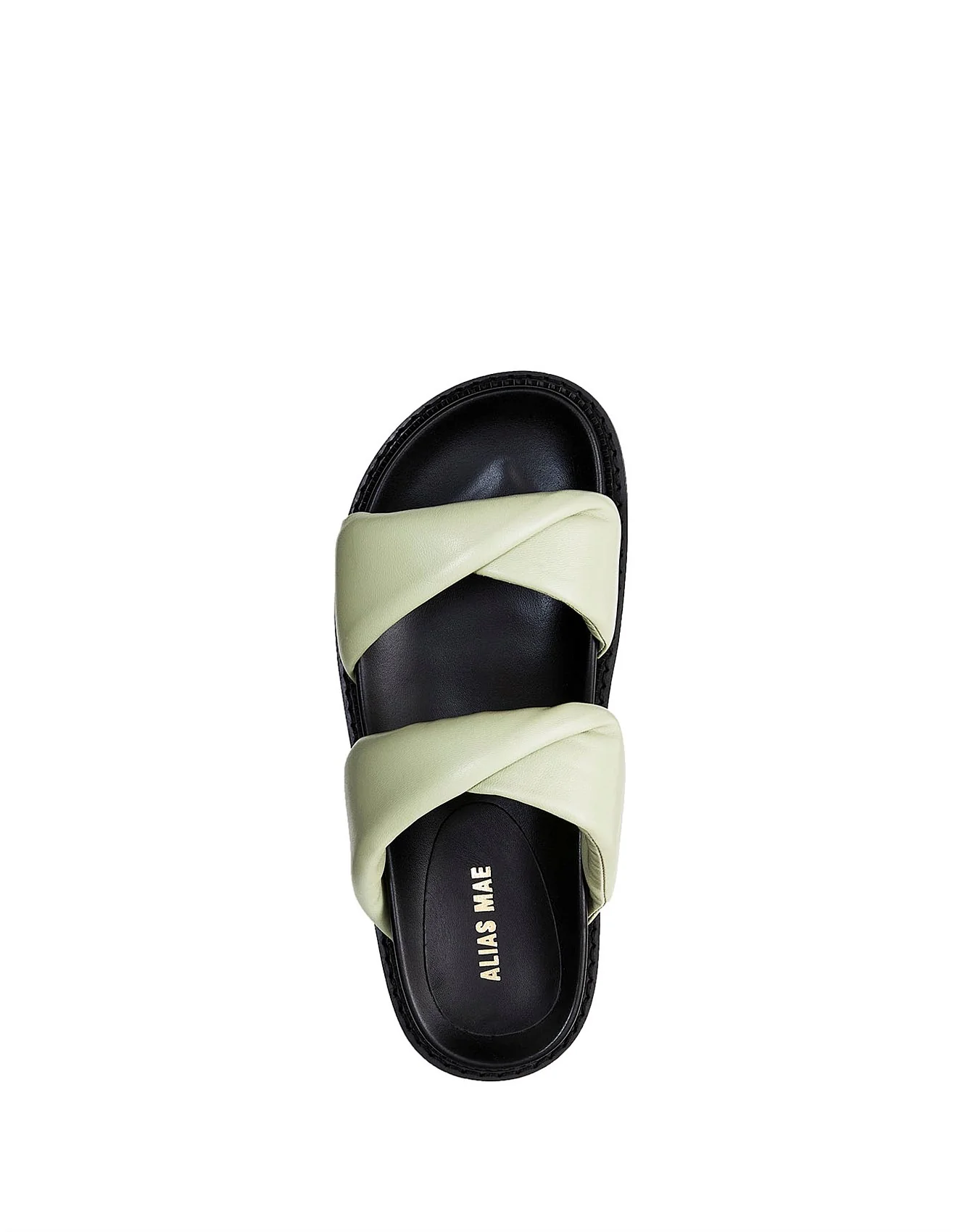 Alias Mae WOMENS PARIS LEATHER SANDAL - SAGE - Image 4