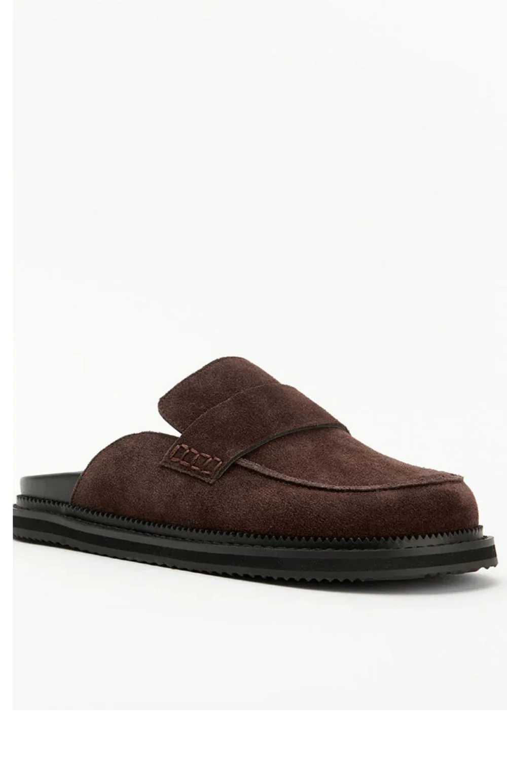 ALIAS MAE Womens Paula in Chocolate Suede