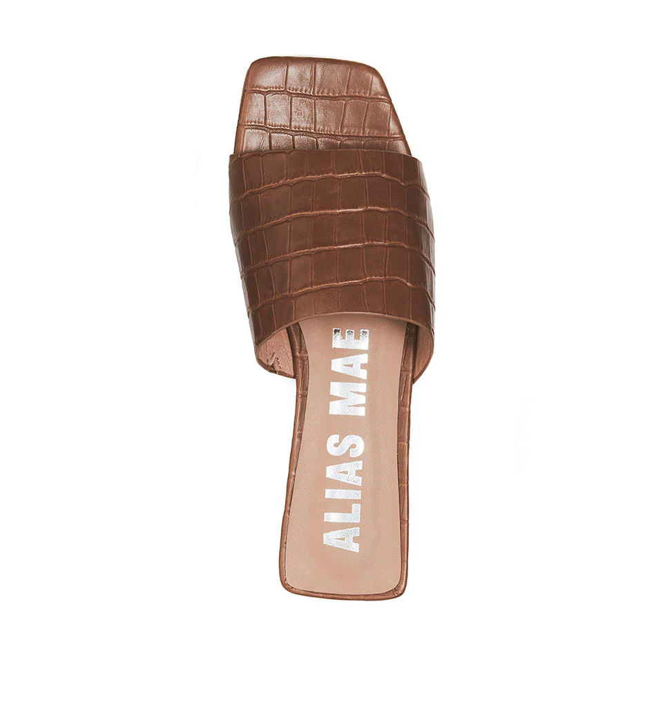 Alias Mae WOMENS PRISCILLA TAN SLIDES - Image 5
