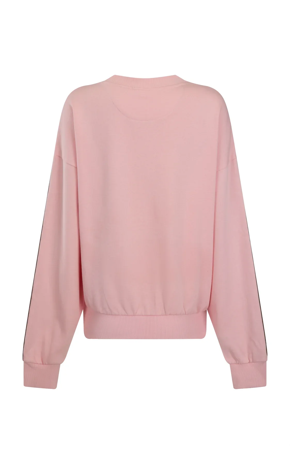 ARAMINTA JAMES Womens AJ Logo Sweatshirt in Rose Quartz - Image 15