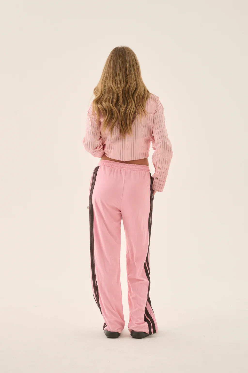 ARAMINTA JAMES Womens AJ Terry Pant in Candy Pink - Image 3