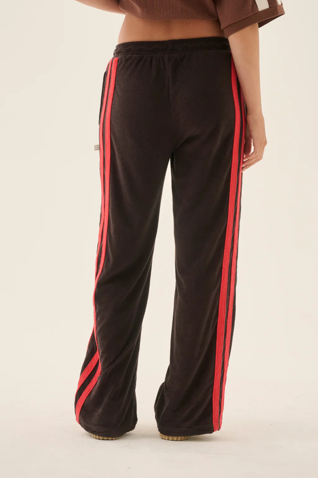 ARAMINTA JAMES Womens AJ Terry Pant in Mocha - Image 8