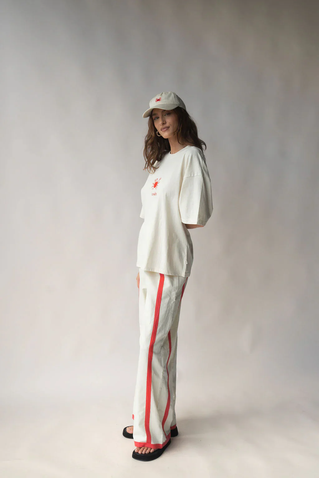 ARAMINTA JAMES Womens Del Mar Pant - Lobster Red - Image 4