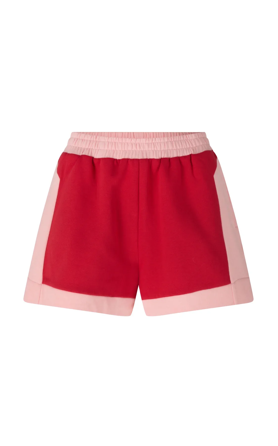 ARAMINTA JAMES Womens Retro Track Short in Poppy Red - Image 9