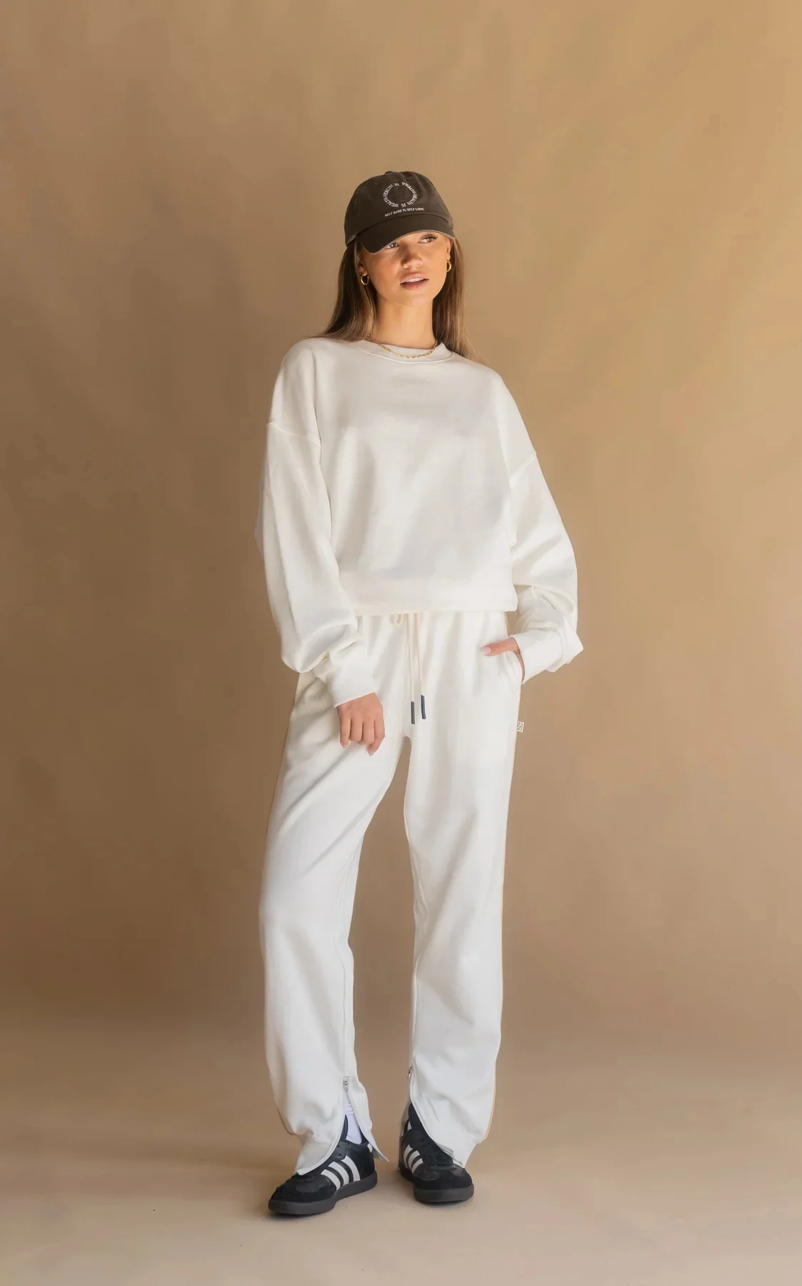 ARAMINTA JAMES Womens Riviera Sweatpant - Snow - Image 5