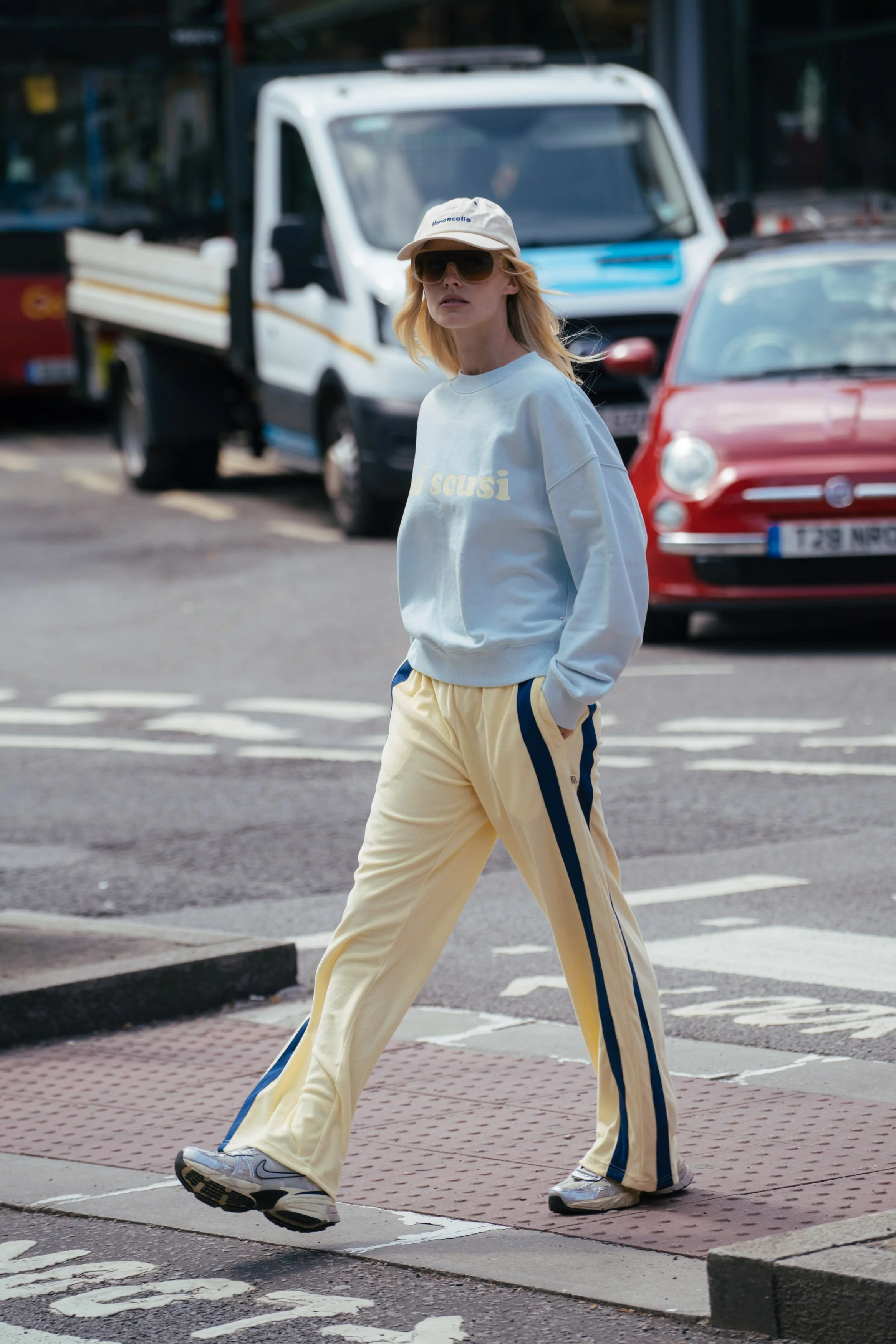 ARAMINTA JAMES Womens Voyage Terry Pant Lemon Cream - Image 3