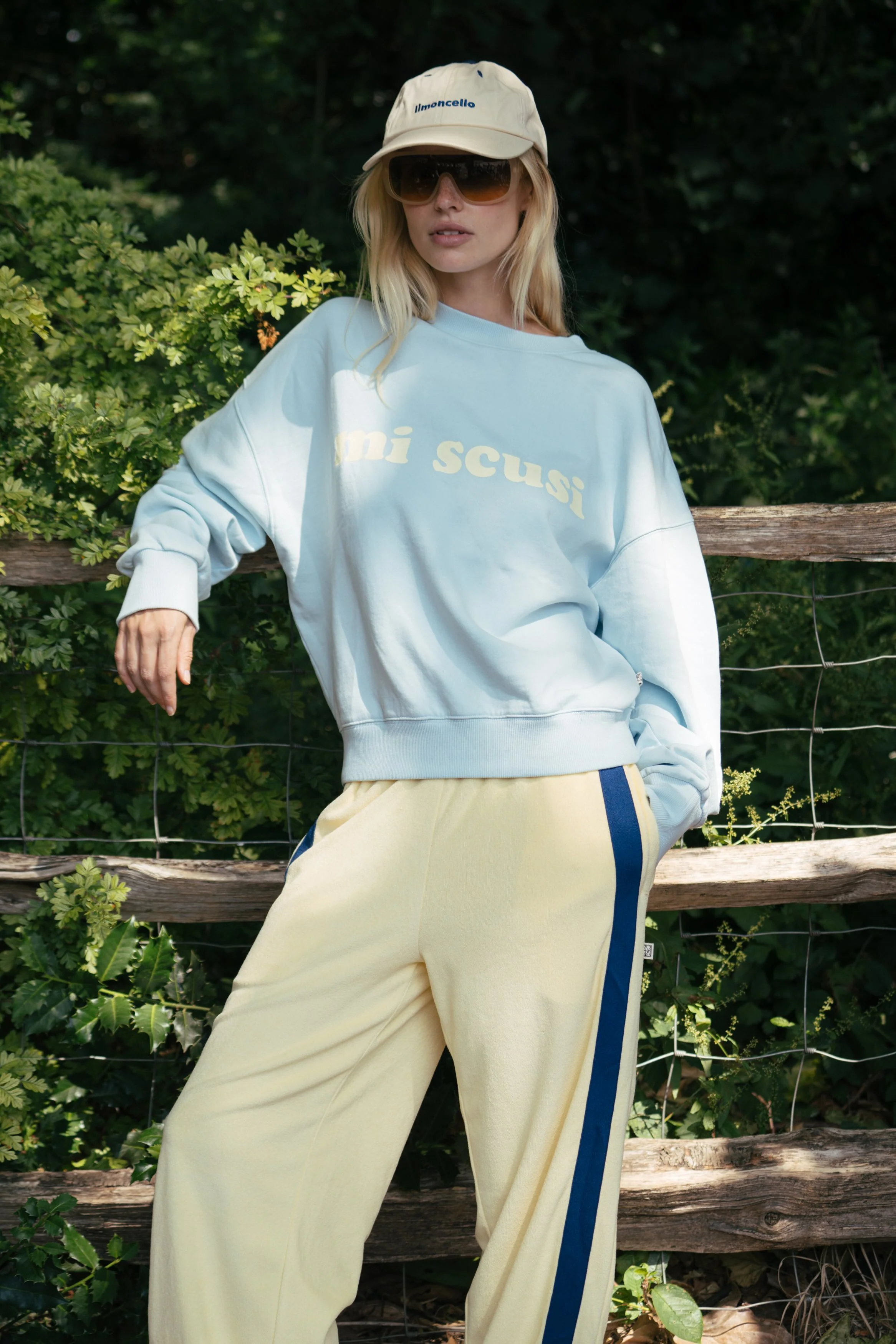 ARAMINTA JAMES Womens Voyage Terry Pant Lemon Cream - Image 5