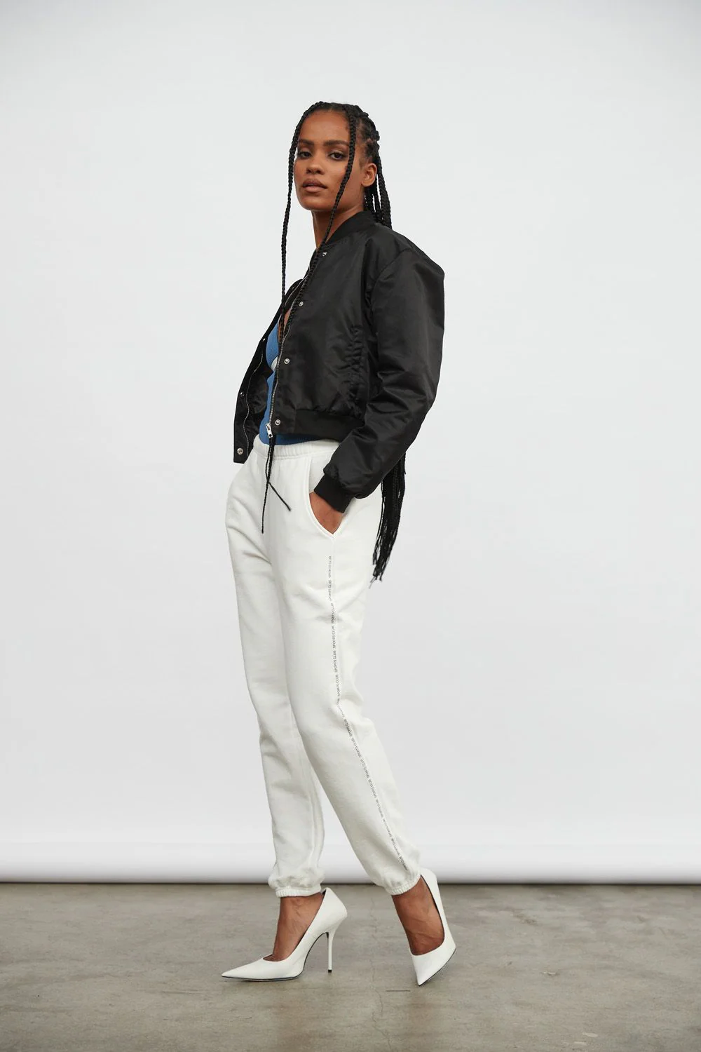 ATOIR SPORTS CLUB Womens The All Star Track Pants - White - Image 10