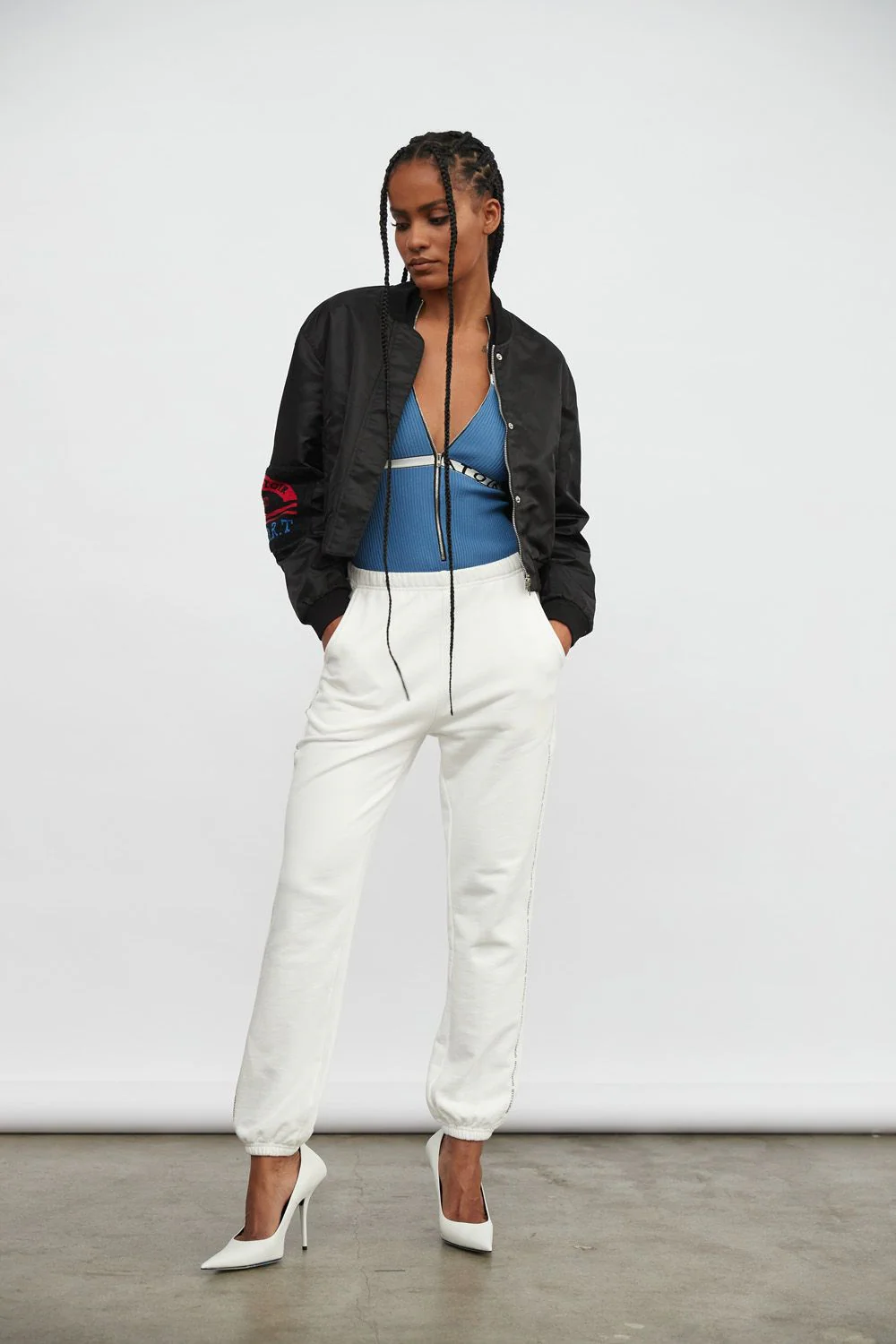 ATOIR SPORTS CLUB Womens The All Star Track Pants - White - Image 12