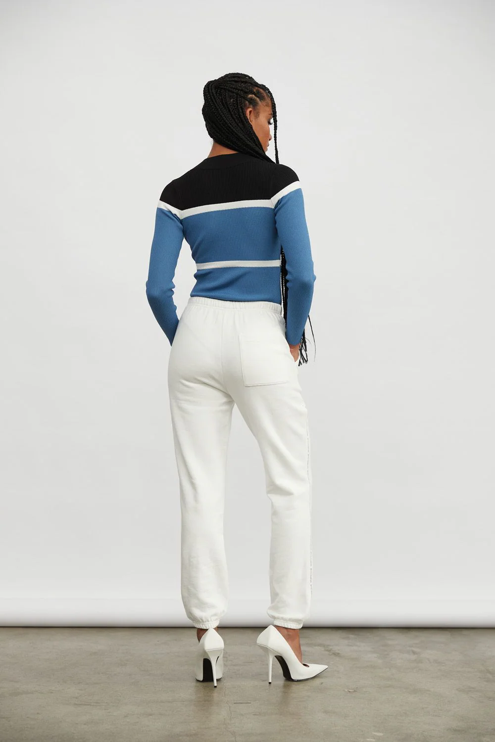 ATOIR SPORTS CLUB Womens The All Star Track Pants - White - Image 13