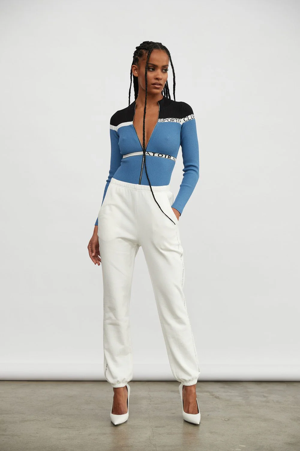 ATOIR SPORTS CLUB Womens The All Star Track Pants - White - Image 15