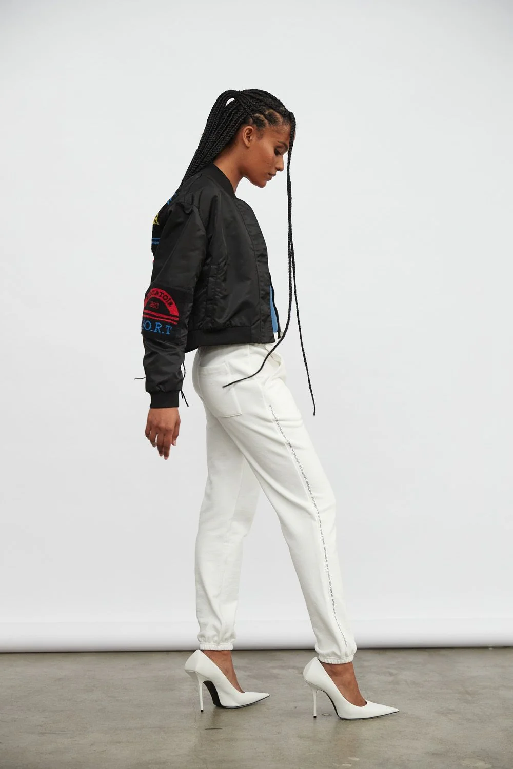 ATOIR SPORTS CLUB Womens The All Star Track Pants - White - Image 9