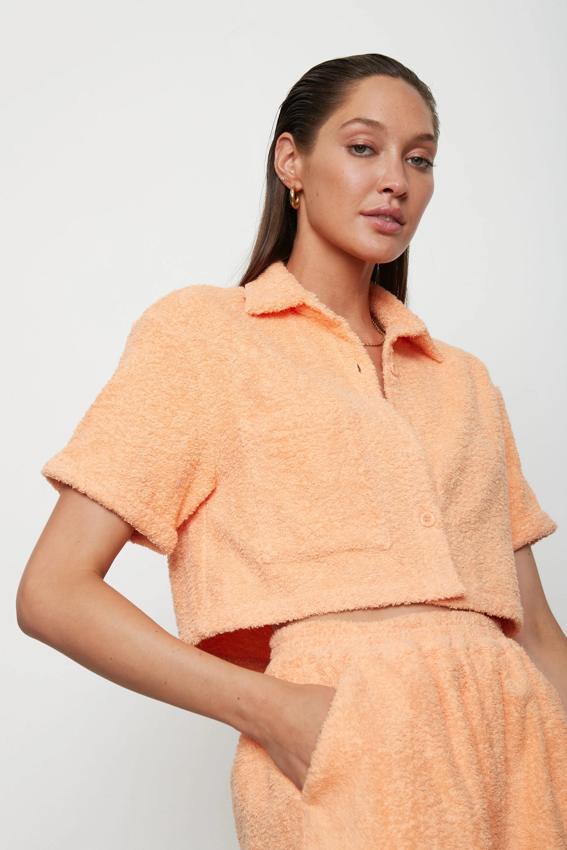 Atoir WOMENS THE SANTORINI SHIRT - MANGO - Image 12
