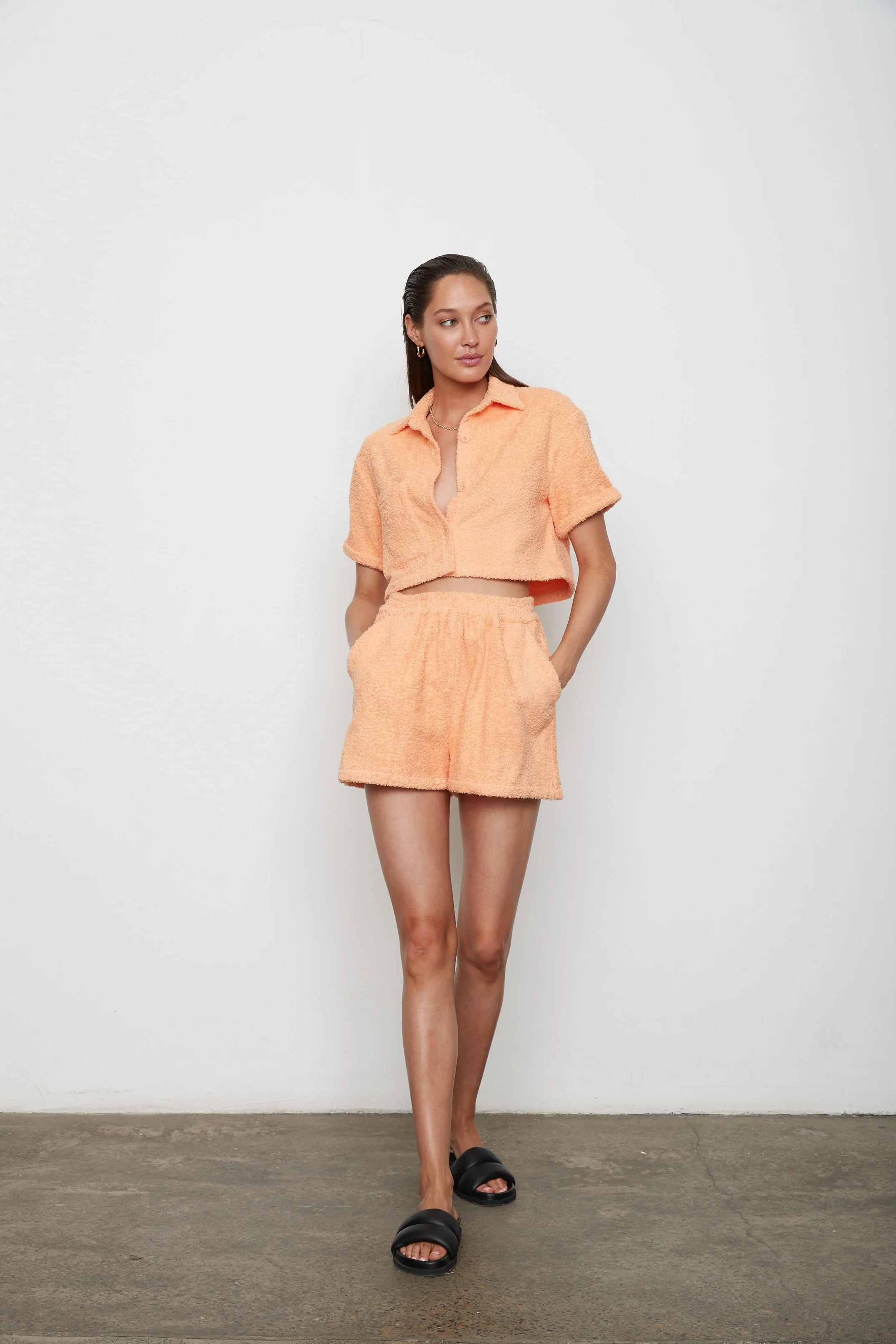Atoir WOMENS THE SANTORINI SHIRT - MANGO - Image 9