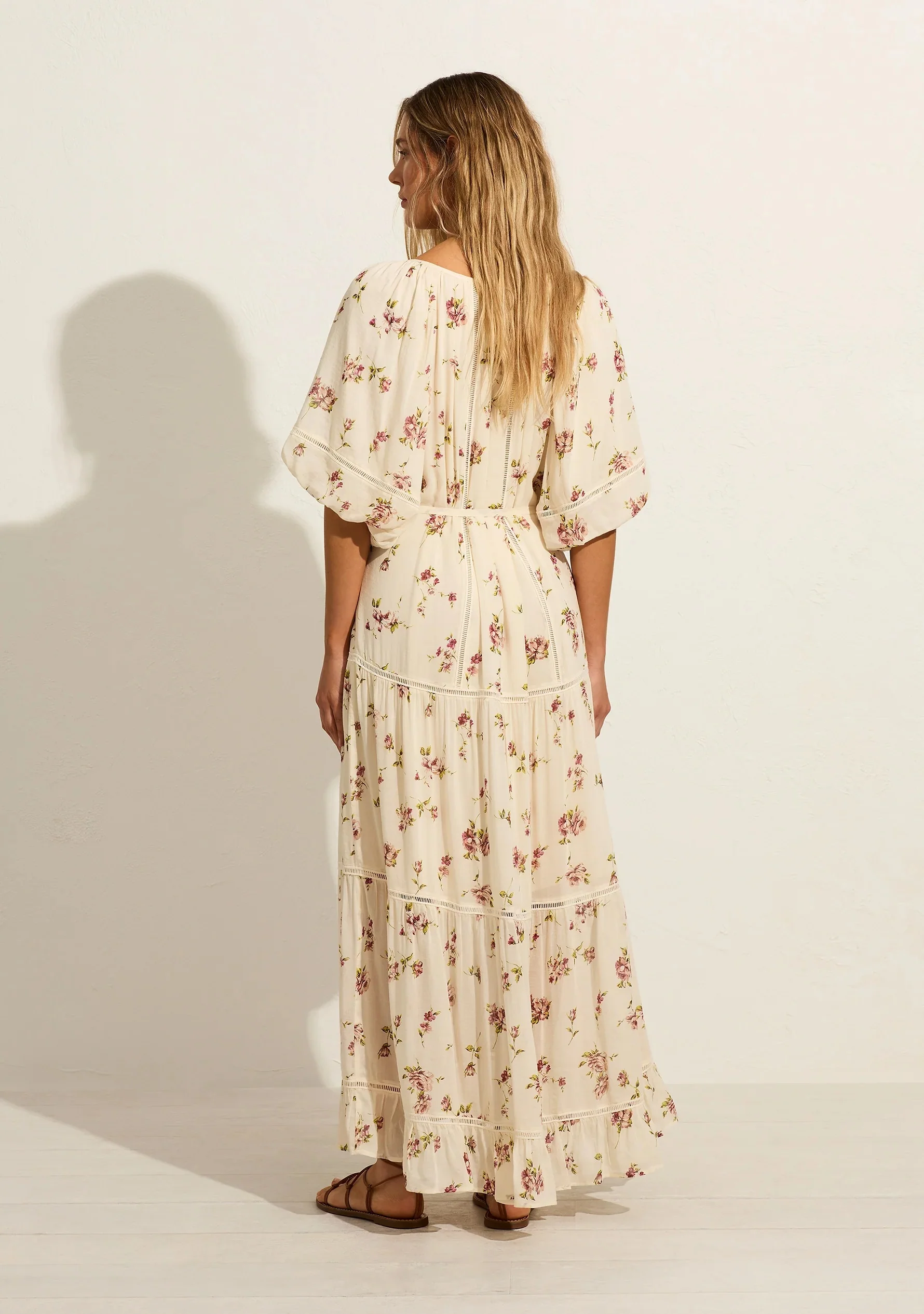 AUGUSTE THE LABEL Womens Alannah Maxi Dress - Ivory - Image 6