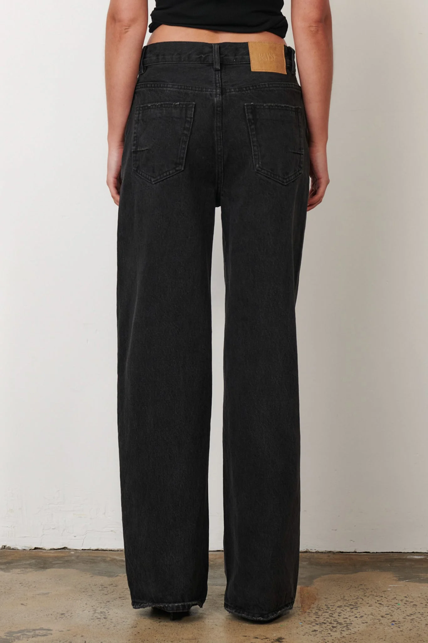 BAYSE BRAND Womens Perry Denim - Backstage Black - Image 4