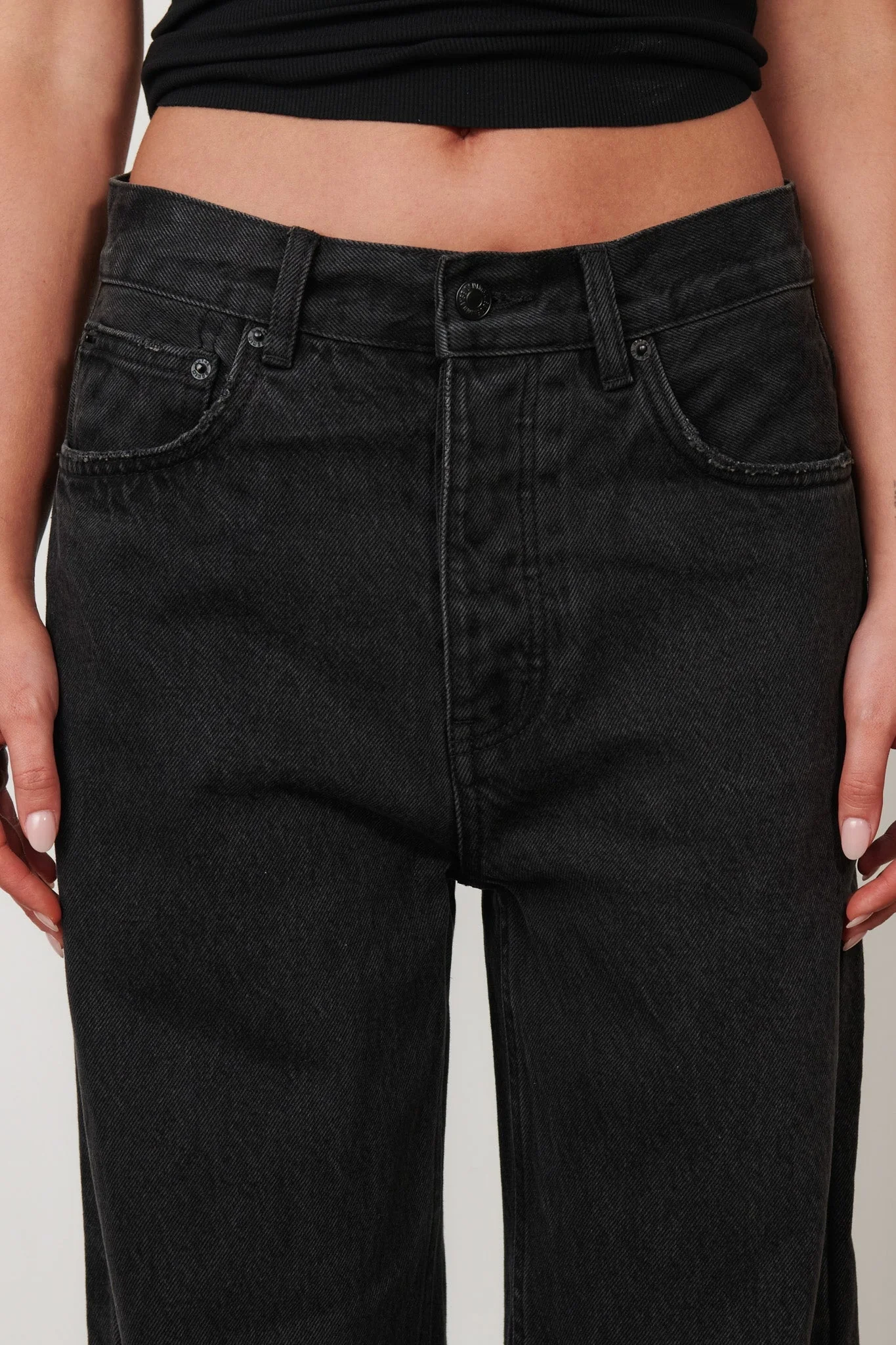 BAYSE BRAND Womens Perry Denim - Backstage Black - Image 6