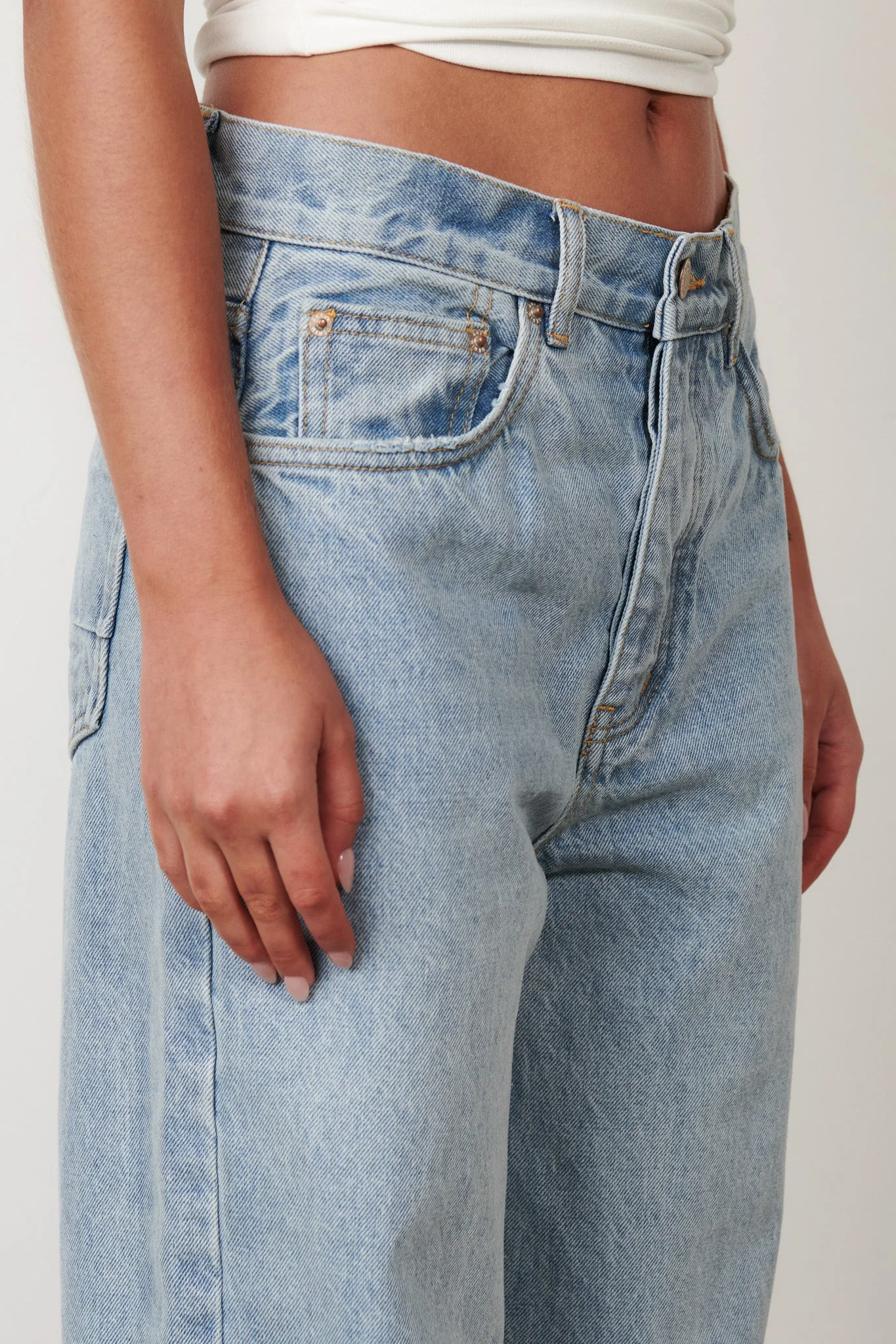 BAYSE BRAND Womens Perry Denim - Saltwater Blue - Image 5