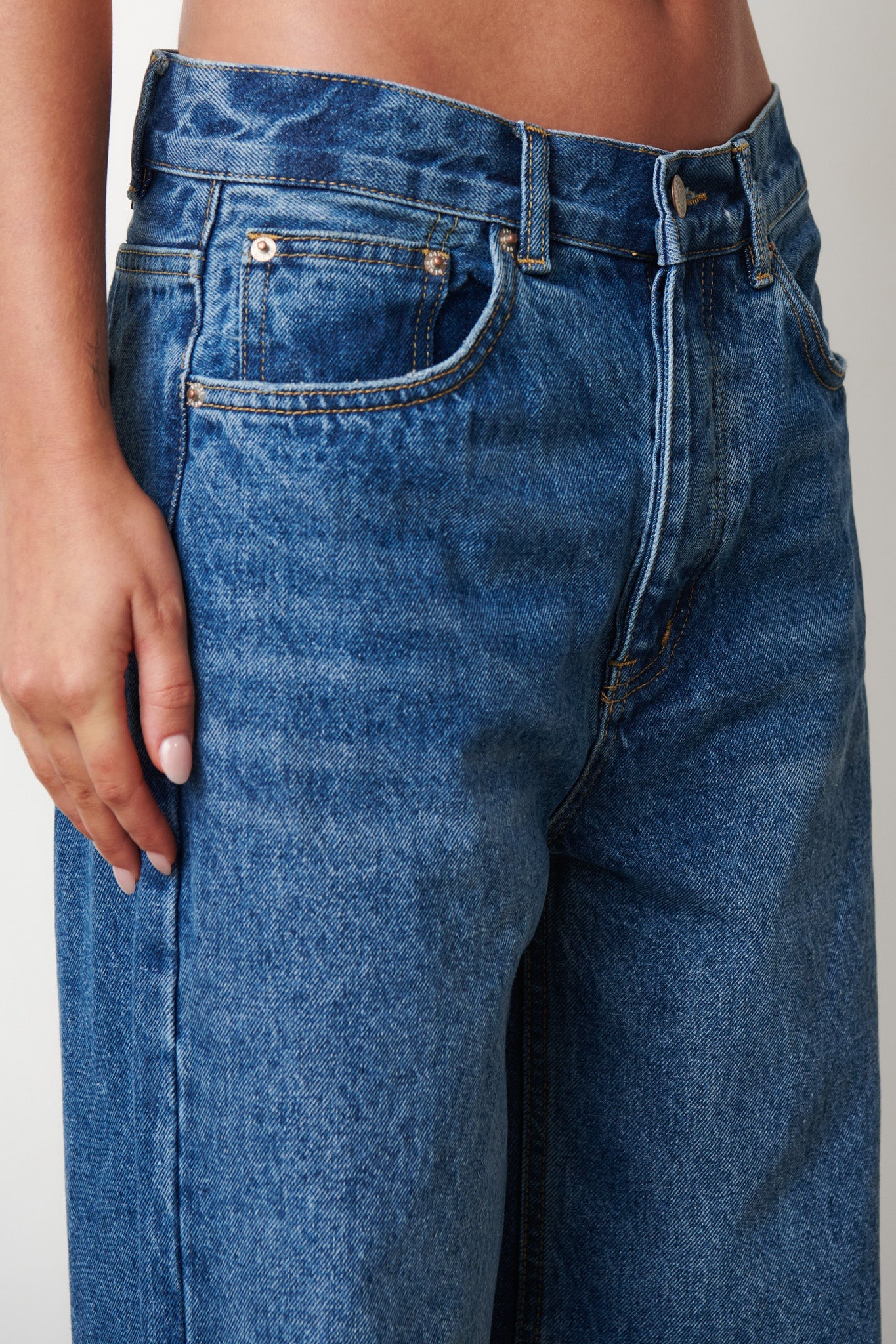 BAYSE BRAND Womens Perry Denim - True Blue - Image 4
