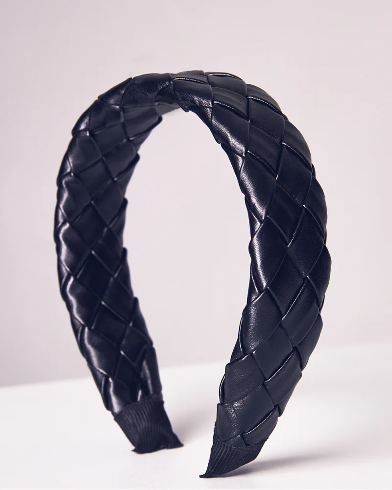 BILLINI Womens Sammy Woven Headband - Black - Image 3
