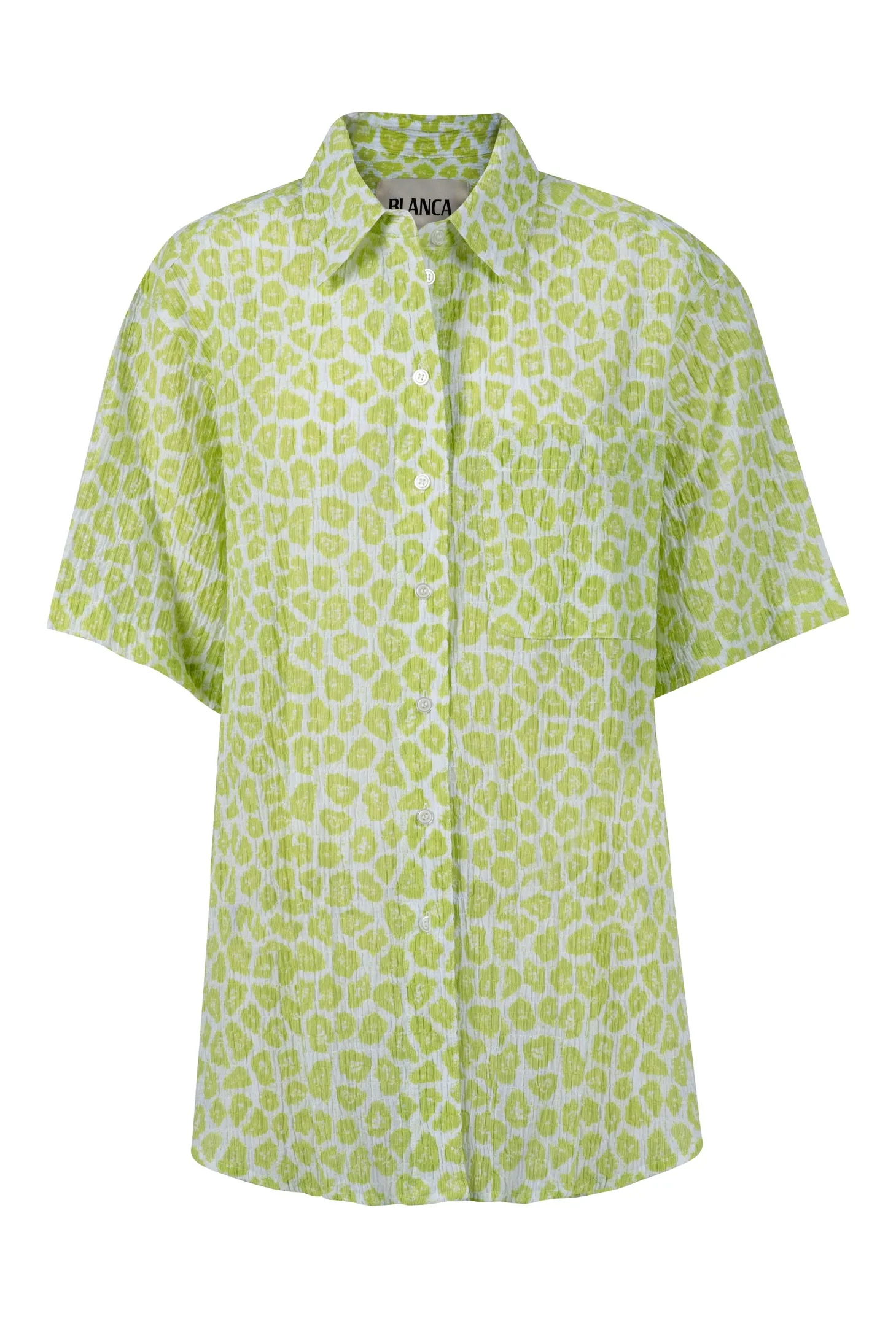 BLANCA Womens Carol Shirt Lime - Image 2