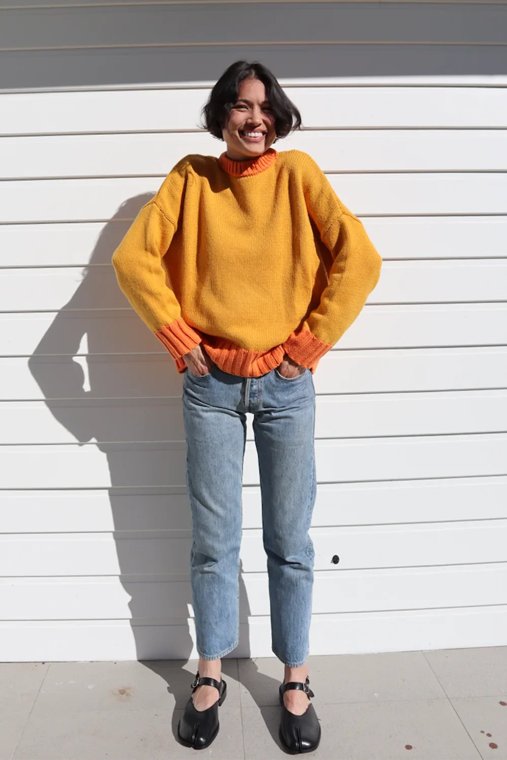 BLANCA Womens Chambord Knit Tumeric - Image 8