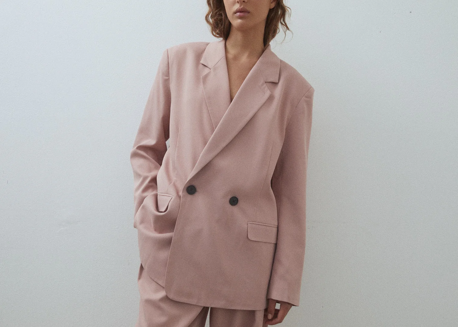 BLANCA Womens Dana Blazer Dusty Pink - Image 2