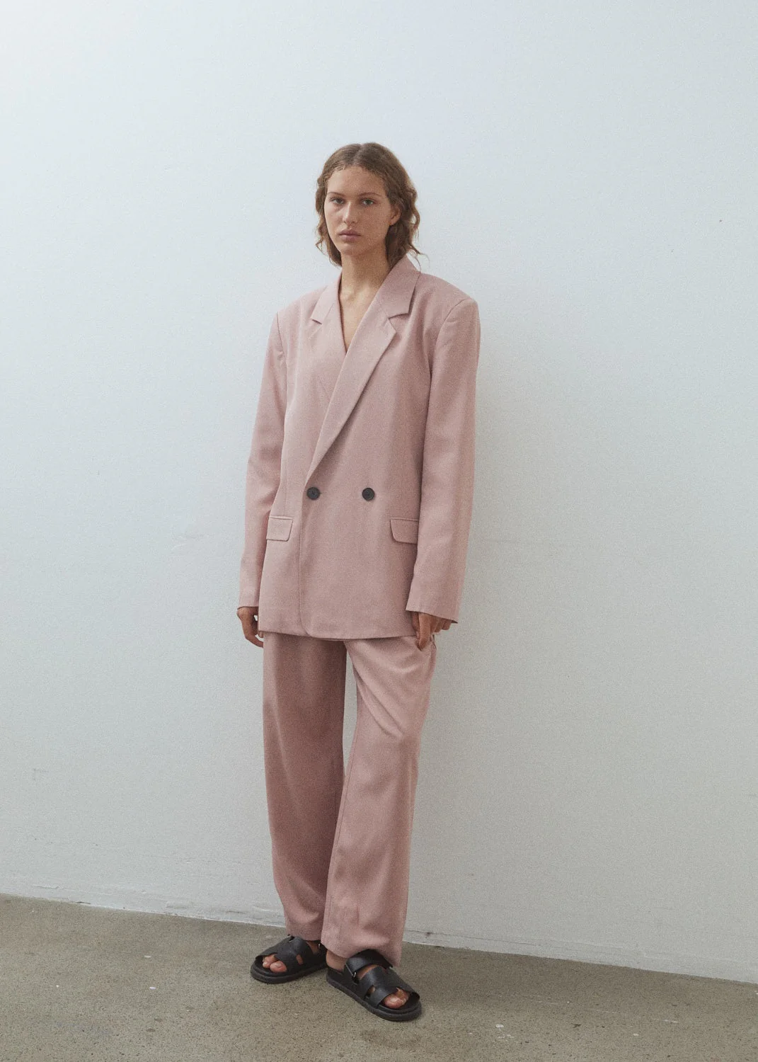 BLANCA Womens Dana Blazer Dusty Pink - Image 4
