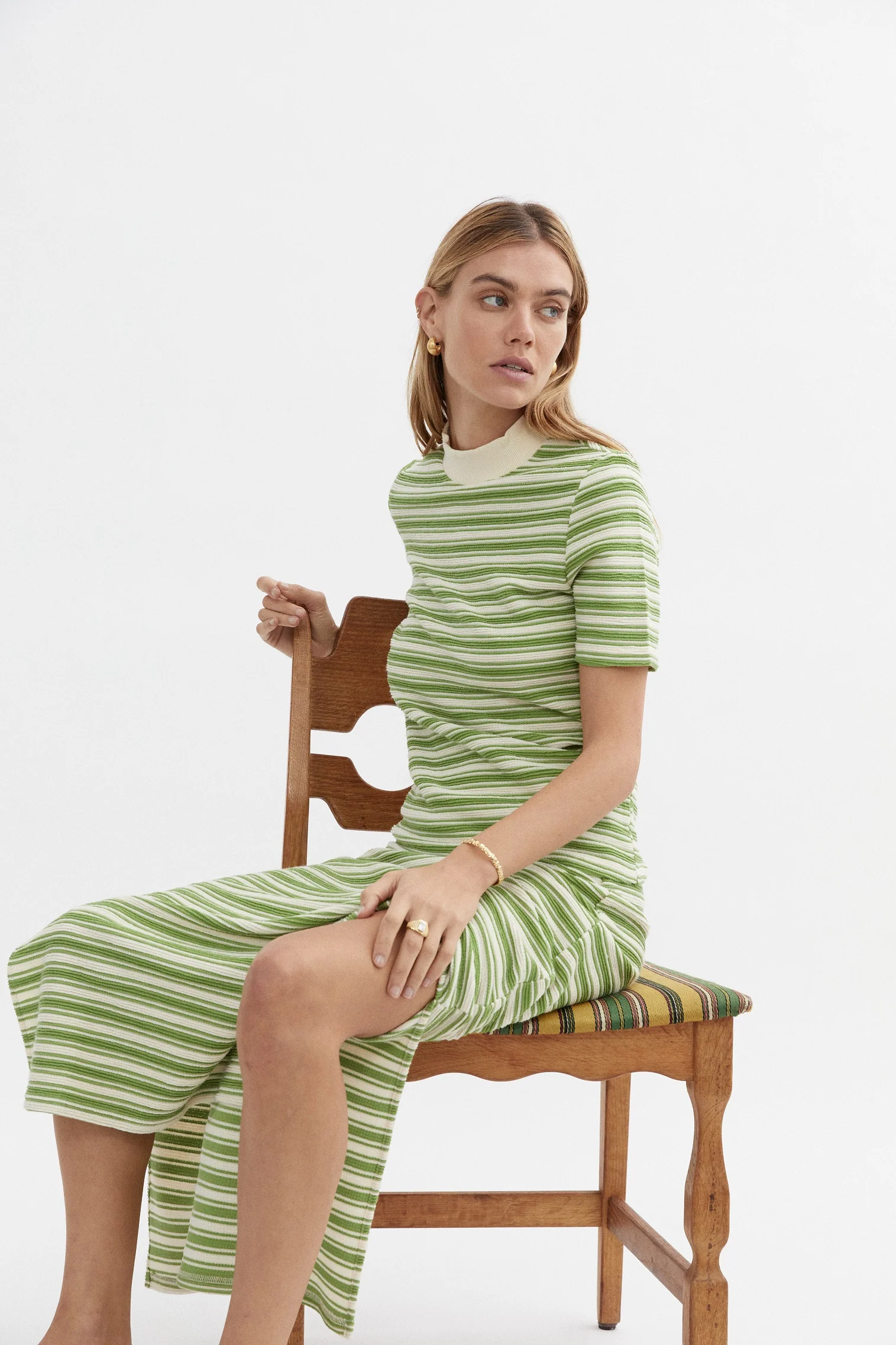 BLANCA Womens Demi Shirt Green - Image 4