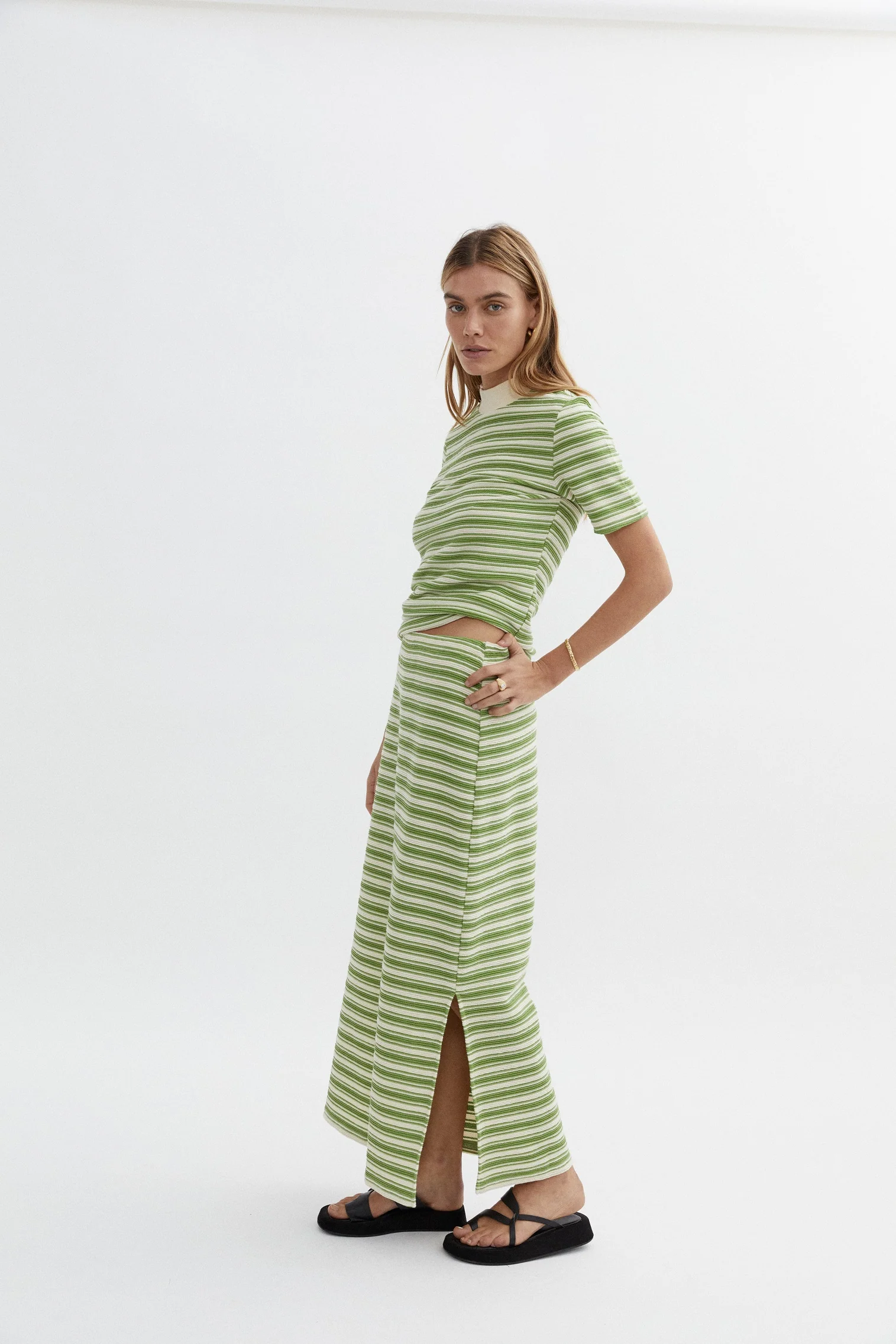 BLANCA Womens Demi Skirt Green - Image 2