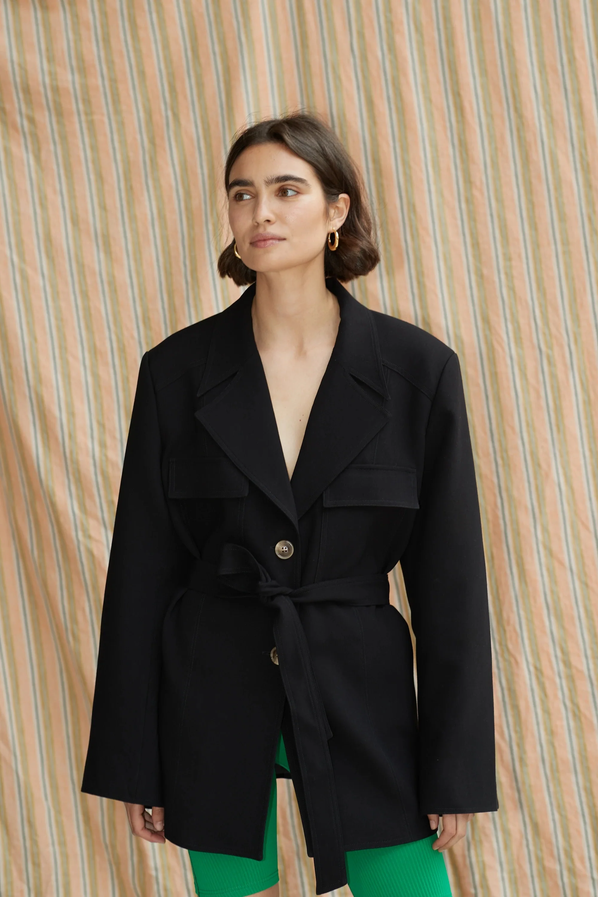 BLANCA Womens Denis Blazer Black - Image 9