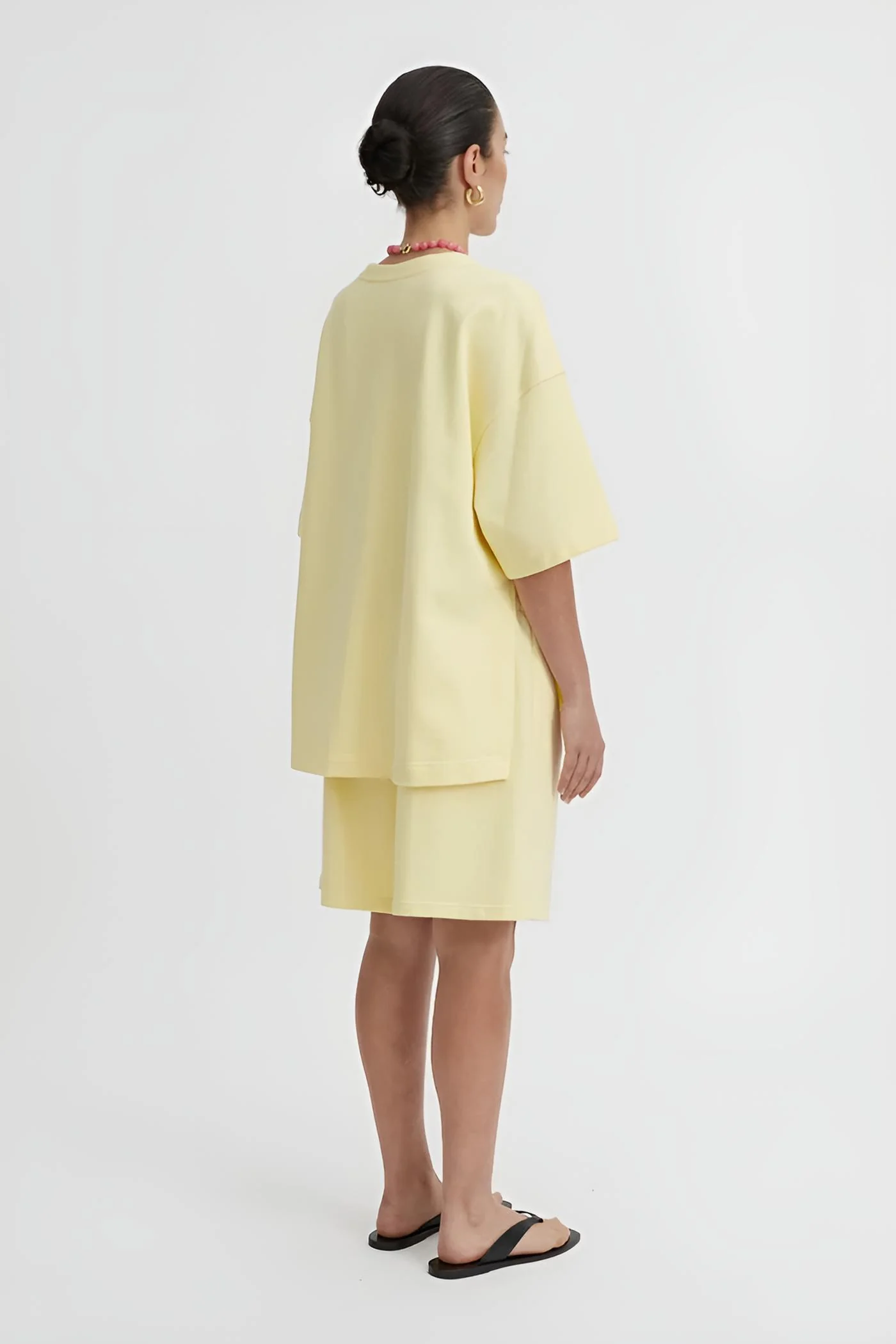 BLANCA Womens Hendrix Tee in Butter - Image 4