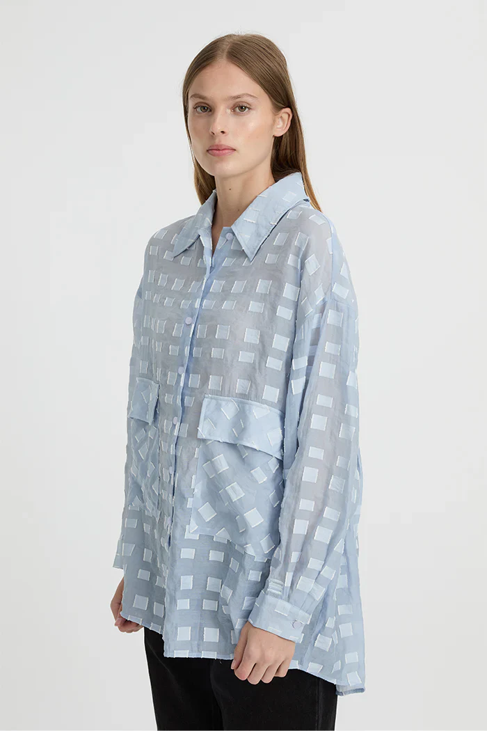 BLANCA Womens Knox Shirt Blue - Image 7