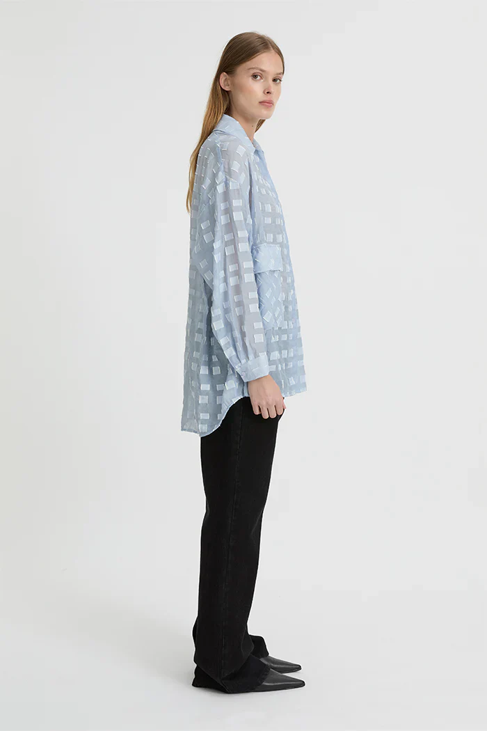 BLANCA Womens Knox Shirt Blue - Image 8