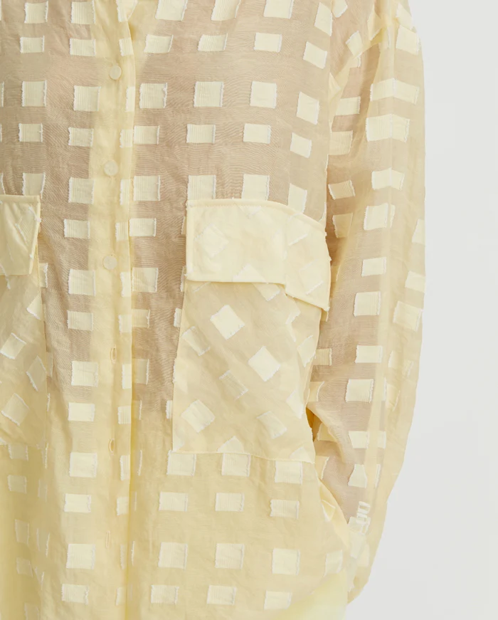 BLANCA Womens Knox Shirt in Butter - Image 7