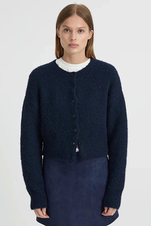 BLANCA Womens Marlo Cardigan Navy
