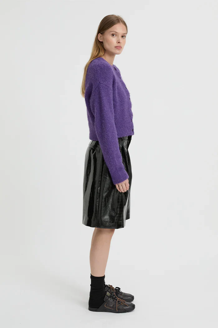 BLANCA Womens Marlo Cardigan Purple - Image 7