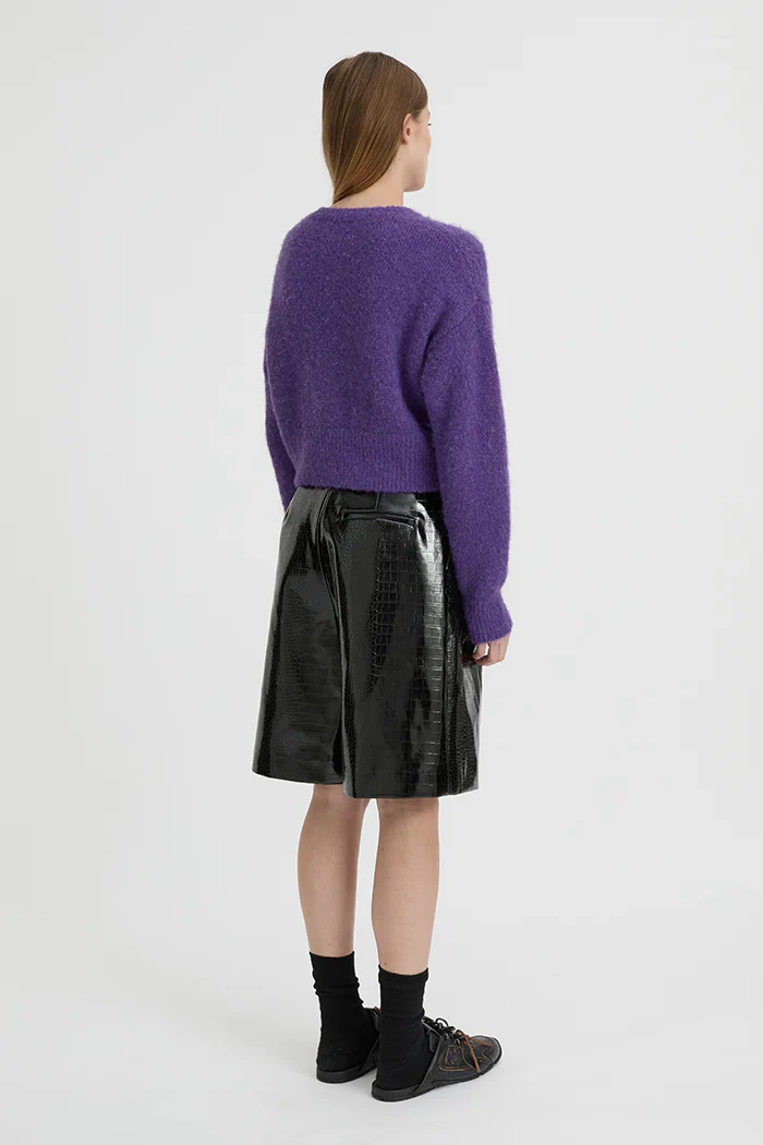 BLANCA Womens Marlo Cardigan Purple - Image 8
