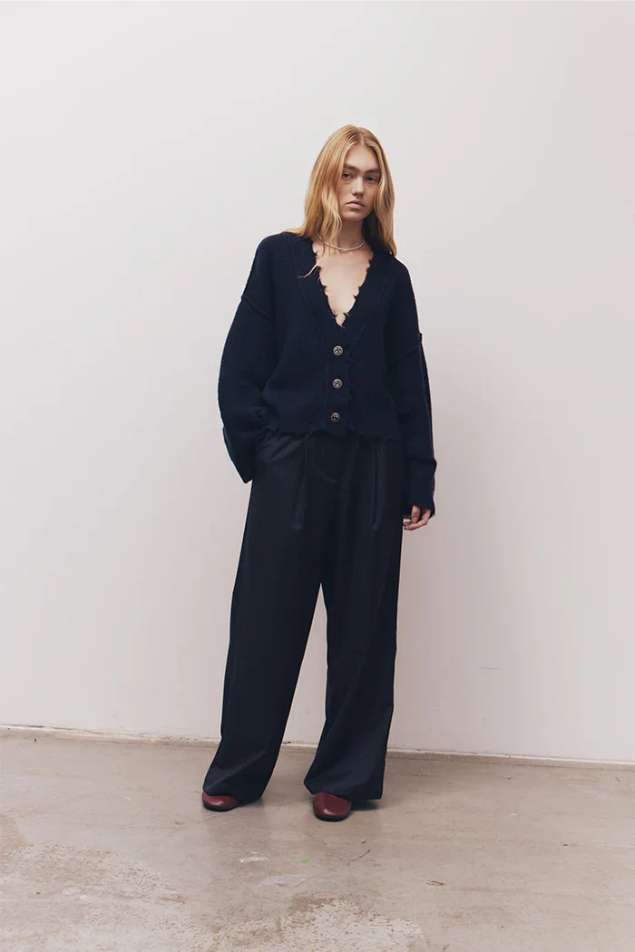 BLANCA Womens Pepa Cardigan Navy - Image 5