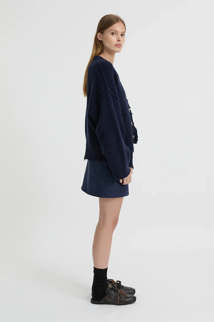 BLANCA Womens Pepa Cardigan Navy - Image 9